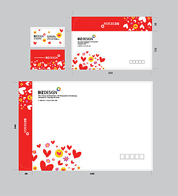 템플릿 꽃 명함 명함템플릿 서류봉투 편지봉투 사람없음 세트 하트 패키지 봉투템플릿 우편봉투 비즈디자인 봉투디자인 이미지템플릿 AI파일 모양 식물 봉투 편지 우편물 파일형식 벡터