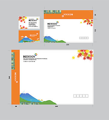 템플릿 낙엽 명함 명함템플릿 서류봉투 편지봉투 산 사람없음 세트 패키지 봉투템플릿 우편봉투 비즈디자인 봉투디자인 이미지템플릿 AI파일 잎 봉투 편지 우편물 파일형식 벡터