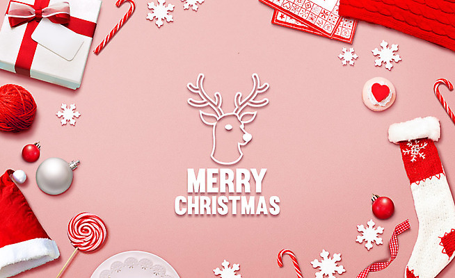 PSD 편집이미지 분홍색 백그라운드 크리스마스 겨울 산타모자 사람없음 선물상자 장식볼 루돌프 하트 눈송이 털실 크리스마스양말 이미지편집 모양 모자_잡화 계절 기념일 컬러 크리스마스장식 사슴 양말 눈_날씨 선물 장식 상자 실 파일형식