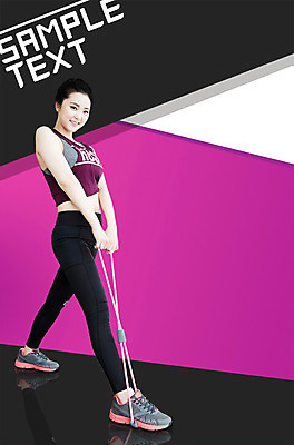 전신 PSD 편집 편집이미지 여자 줄 다이어트 한명 서기 웃음 20대 성인 운동복 헬스 스트레칭 한국인 당기기 이미지편집 1 옷 모션 표정 건강 사람 동양인 청년 운동 파일형식