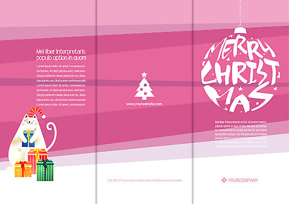 템플릿 표지디자인 북디자인 출판디자인 표지 리플렛 크리스마스 북커버 3단접지 팜플렛 사람없음 선물상자 크리스마스트리 고양이 장식볼 반려 이미지템플릿 AI파일 기념일 포유류 선물 장식 반려동물 상자 파일형식 벡터
