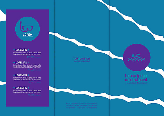 템플릿 표지디자인 북디자인 출판디자인 표지 리플렛 스포츠 북커버 3단접지 팜플렛 사람없음 픽토그램 수영 물안경 이미지템플릿 AI파일 수상스포츠 수영용품 파일형식 벡터