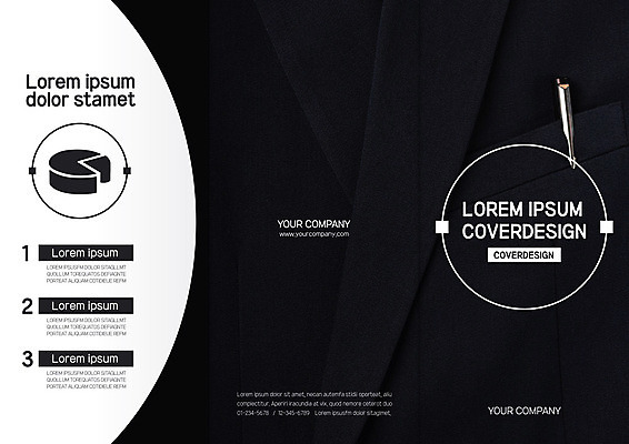 템플릿 표지디자인 북디자인 출판디자인 표지 리플렛 북커버 비즈니스 3단접지 그래프 정장 팜플렛 사람없음 펜 주머니 이미지템플릿 AI파일 옷 필기구 파일형식 벡터