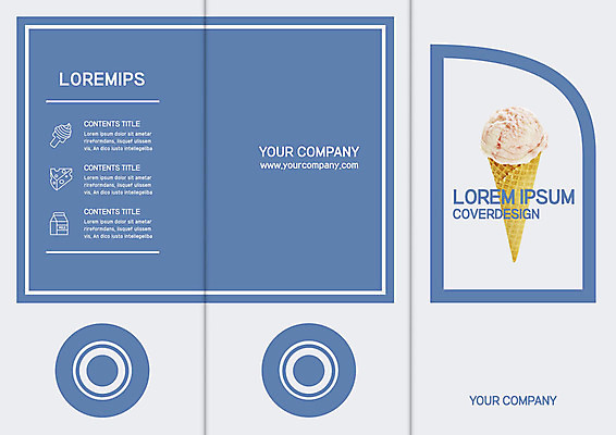 템플릿 표지디자인 북디자인 출판디자인 표지 리플렛 북커버 3단접지 팜플렛 사람없음 아이스크림콘 이미지템플릿 AI파일 콘 파일형식 벡터