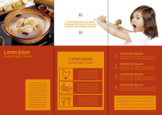 서양인 템플릿 표지디자인 북디자인 출판디자인 여자 내지 어린이 리플렛 포크 채소 북커버 3단접지 여름음식 한명 소녀 팜플렛 상반신 옆모습 닭고기 먹기 삼계탕 제철음식 이미지템플릿 AI파일 외국인 1 식기 음식 뷰포인트 모션 육류 사람 보양식 제철 파일형식 벡터 여름_계절