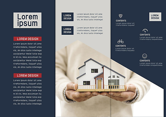 템플릿 표지디자인 북디자인 출판디자인 내지 리플렛 북커버 3단접지 주택 한명 들기 팜플렛 인테리어 모형 이미지템플릿 AI파일 1 디자인 모션 사람 건물 파일형식 벡터