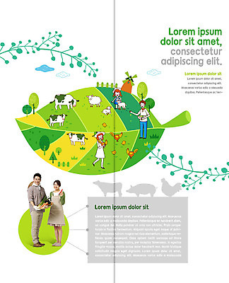 PSD 템플릿 표지디자인 북디자인 부부 출판디자인 여자 남자 내지 리플렛 40대 채소 2단접지 북커버 나뭇잎 팜플렛 여러명 성인 농장 한국인 풍차 닭 양 농부 젖소 유기농 이미지템플릿 직업 웰빙 커플 중년 다수 잎 농업 포유류 조류 사람 동양인 소 파일형식