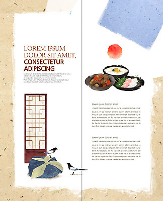 PSD 템플릿 표지디자인 북디자인 출판디자인 명절 내지 리플렛 2단접지 북커버 팜플렛 사람없음 보자기 송편 까치 전통문 떡국 갈비찜 이미지템플릿 전통 기념일 한식 조류 떡 문 전통음식 찜 갈비 파일형식 천_직물