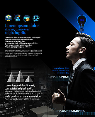 PSD 템플릿 표지디자인 북디자인 출판디자인 남자 내지 리플렛 2단접지 북커버 비즈니스 전구 그래프 아이디어 한명 빌딩 팜플렛 상반신 20대 성인 옆모습 눈감음 한국인 도시 비즈니스맨 이미지템플릿 1 뷰포인트 컨셉 모션 사람 동양인 청년 건물 직장인 파일형식