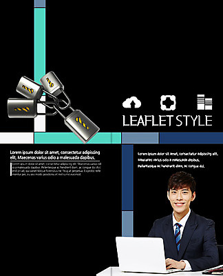 PSD 템플릿 표지디자인 북디자인 출판디자인 표지 남자 리플렛 2단접지 북커버 자물쇠 한명 웃음 팜플렛 상반신 20대 성인 노트북 한국인 비즈니스맨 보안 이미지템플릿 1 비즈니스 표정 안전 사람 동양인 청년 전자제품 직장인 파일형식