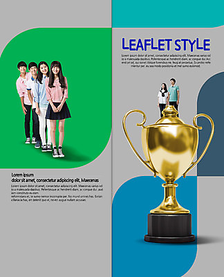 PSD 템플릿 학생 표지디자인 북디자인 출판디자인 여학생 여자 표지 남자 남학생 리플렛 2단접지 북커버 청소년 서기 팜플렛 여러명 캐주얼 친구 한국인 트로피 청소년교육 이미지템플릿 옷 교육 다수 관계 모션 사람 동양인 상_우승 파일형식
