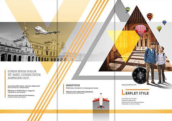 PSD 템플릿 표지디자인 건축물 북디자인 커플 출판디자인 여자 표지 남자 리플렛 해외여행 여행 북커버 3단접지 비행기 팜플렛 20대 성인 두명 한국인 열기구 나침반 이미지템플릿 해외 건축 관계 항공교통 대중교통 사람 동양인 청년 파일형식