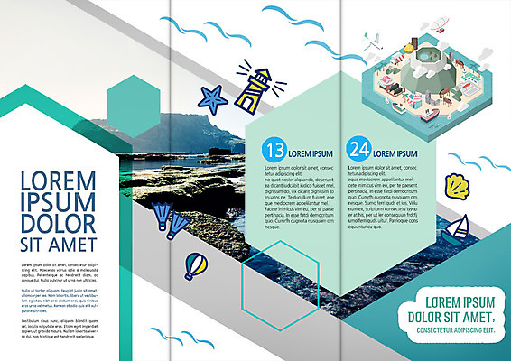 PSD 템플릿 표지디자인 북디자인 출판디자인 내지 리플렛 바다 여행 북커버 3단접지 불가사리 등대 팜플렛 사람없음 열기구 돛단배 오리발 이미지템플릿 배_교통 항공교통 극피동물 파일형식