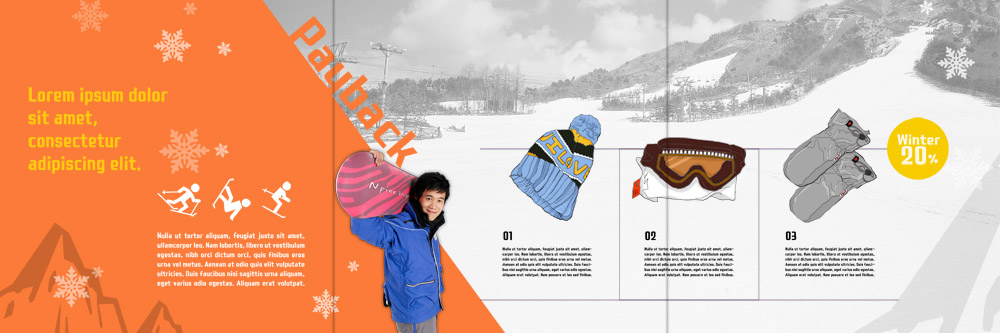 PSD 템플릿 표지디자인 북디자인 출판디자인 남자 내지 리플렛 겨울 북커버 3단접지 겨울스포츠 스키장 한명 팜플렛 상반신 20대 성인 한국인 스노우보드 비니 스키고글 스키장갑 이미지템플릿 모자_잡화 1 계절 스포츠 사람 동양인 청년 보드_스포츠 파일형식