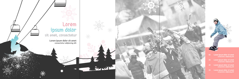 PSD 나무 템플릿 표지디자인 북디자인 출판디자인 남자 실루엣 내지 리플렛 겨울 북커버 3단접지 스키 겨울스포츠 스키장 팜플렛 여러명 20대 성인 뒷모습 한국인 스노우보드 스키리프트 이미지템플릿 식물 계절 스포츠 뷰포인트 다수 촬영기법 사람 동양인 청년 보드_스포츠 리프트 파일형식