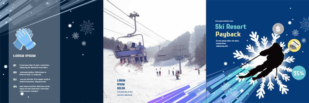 PSD 템플릿 표지디자인 북디자인 출판디자인 여자 표지 남자 실루엣 리플렛 겨울 북커버 3단접지 스키 겨울스포츠 스키장 팜플렛 여러명 성인 스노우보드 스키리프트 스키장갑 이미지템플릿 계절 스포츠 다수 촬영기법 사람 보드_스포츠 리프트 파일형식