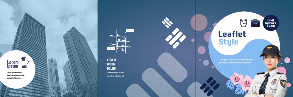 PSD 템플릿 표지디자인 북디자인 출판디자인 여자 표지 리플렛 북커버 비즈니스 3단접지 한명 빌딩 팜플렛 상반신 20대 성인 한국인 경찰 태극 약도 이미지템플릿 직업 1 문양 지도 사람 동양인 청년 건물 파일형식