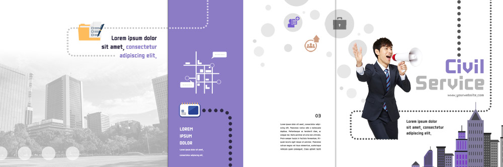 PSD 템플릿 표지디자인 북디자인 출판디자인 표지 남자 리플렛 북커버 비즈니스 3단접지 한명 빌딩 팜플렛 상반신 20대 성인 확성기 외침 한국인 비즈니스맨 약도 이미지템플릿 1 지도 사람 동양인 청년 건물 소리 직장인 파일형식