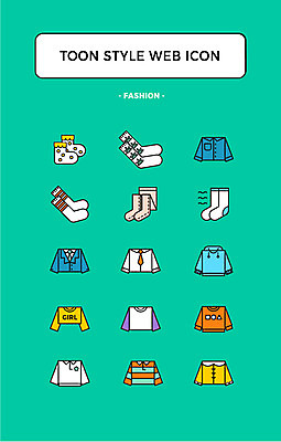 아이콘 옷 양말 정장 사람없음 세트 웹아이콘 청자켓 후드티셔츠 카툰스타일 웹엘리먼트 2D아이콘 AI파일 티셔츠 재킷 엘리먼트 파일형식 벡터