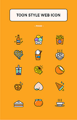 아이콘 커피 아이스크림 맥주 샌드위치 감 사람없음 세트 감자튀김 조각케이크 만두 복숭아 웹아이콘 떡국 카툰스타일 주방장갑 웹엘리먼트 크림빵 버블티 브레첼 2D아이콘 AI파일 음료 한식 음식 빵 장갑 과일 디저트 감자 주류 케이크 전통음식 튀김 엘리먼트 파일형식 벡터