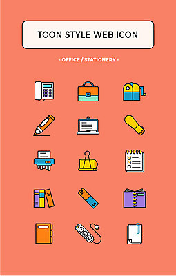 아이콘 서류가방 사람없음 책 세트 도장 공책 콘센트 전기에너지 화이트보드 클립 웹아이콘 분쇄기 카툰스타일 자석 빨간펜 연필깎이 스프링수첩 용지 웹엘리먼트 인터폰 2D아이콘 AI파일 종이 가방 문구용품 펜 다이어리 에너지 엘리먼트 파일형식 벡터