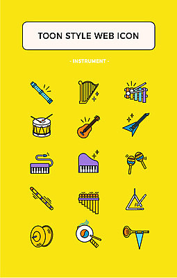 아이콘 악기 사람없음 세트 기타 건반 피아노 일렉기타 북 피리 트라이앵글 웹아이콘 트럼펫 하프 소고 실로폰 심벌즈 카툰스타일 단소 마라카스 멜로디언 웹엘리먼트 2D아이콘 AI파일 음악 현악기 타악기 국악기 건반악기 목관악기 금관악기 엘리먼트 파일형식 벡터