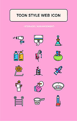 아이콘 사람없음 세트 드라이어 웹아이콘 샤워기 치약 목욕타월 대야 바가지 샴푸 카툰스타일 두루마리화장지 린스 수건걸이 웹엘리먼트 행주 휴지걸이 2D아이콘 AI파일 수건 위생용품 미용용품 화장지 청소도구 걸이 엘리먼트 파일형식 벡터