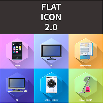 아이콘 사람없음 스마트폰 컴퓨터 세트 텔레비전 플랫 플랫아이콘 냉장고 청소기 드럼세탁기 2D아이콘 AI파일 전자제품 핸드폰 스마트기기 가전제품 청소도구 세탁기 파일형식 벡터