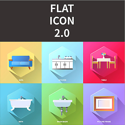 아이콘 액자 탁자 욕조 사람없음 세트 소파 플랫 싱크대 세면대 플랫아이콘 2D아이콘 AI파일 가구 의자 개수대 파일형식 벡터