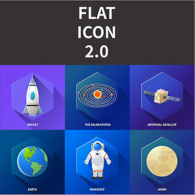 아이콘 지구 사람없음 세트 인공위성 로켓 달 플랫 플랫아이콘 우주복 태양계 2D아이콘 AI파일 자연요소 옷 통신 우주 파일형식 벡터