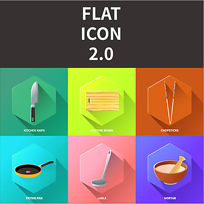 아이콘 젓가락 도마 사람없음 세트 프라이팬 플랫 플랫아이콘 국자 절구 식칼 2D아이콘 AI파일 주방용품 수저 도구 파일형식 벡터