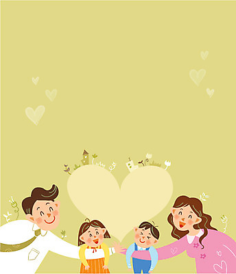여자 남자 꽃 행복 어린이 일러스트 가족 프레임 사랑 웃음 여러명 상반신 성인 하트 즐거움 프레임일러스트 하트프레임 국내일러스트 AI파일 모양 식물 감정 다수 관계 표정 사람 파일형식 벡터