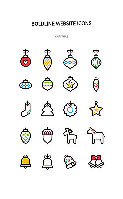 아이콘 크리스마스 사슴 양말 사람없음 세트 장식볼 라인아이콘 도토리 솔방울 별장식 웹엘리먼트 오너먼트 2D아이콘 AI파일 기념일 별 크리스마스장식 포유류 장식 견과류 엘리먼트 파일형식 벡터