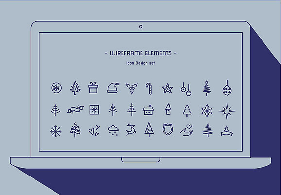 아이콘 별 크리스마스 산타모자 주택 사람없음 선물상자 노트북 세트 크리스마스트리 루돌프 하트 눈송이 별장식 웹엘리먼트 목업 와이어프레임 2D아이콘 AI파일 자연요소 모양 모자_잡화 기념일 사슴 눈_날씨 선물 건물 장식 전자제품 상자 엘리먼트 파일형식 벡터