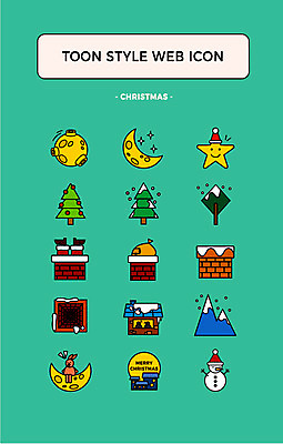 나무 아이콘 별 크리스마스 산타모자 눈사람 주택 굴뚝 사람없음 세트 크리스마스트리 보름달 토끼 초승달 카툰스타일 웹엘리먼트 2D아이콘 AI파일 자연요소 식물 모자_잡화 기념일 포유류 건물 반려동물 달 엘리먼트 파일형식 벡터