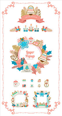 아이콘 백그라운드 크리스마스 초 눈사람 크리스마스카드 프레임 사람없음 세트 크리스마스트리 산타클로스 종 엽서 별장식 산타양말 웹엘리먼트 2D아이콘 AI파일 기념일 별 카드_감사 장식 편지 엘리먼트 파일형식 벡터