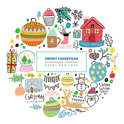 아이콘 크리스마스 눈사람 주택 사람없음 선물상자 세트 장식볼 루돌프 스노글로브 웹엘리먼트 2D아이콘 AI파일 기념일 사슴 선물 건물 장식 상자 엘리먼트 파일형식 벡터