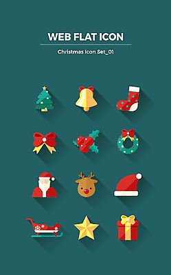 아이콘 열매 별 리본 크리스마스 산타모자 사람없음 선물상자 세트 크리스마스트리 산타클로스 화환 루돌프 종 플랫아이콘 썰매 산타양말 웹엘리먼트 2D아이콘 AI파일 자연요소 식물 모자_잡화 기념일 꽃 사슴 선물 상자 엘리먼트 파일형식 벡터