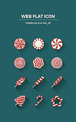 아이콘 별 크리스마스 사탕 사람없음 세트 플랫아이콘 웹엘리먼트 트리모양 2D아이콘 AI파일 자연요소 모양 기념일 디저트 크리스마스트리 엘리먼트 파일형식 벡터