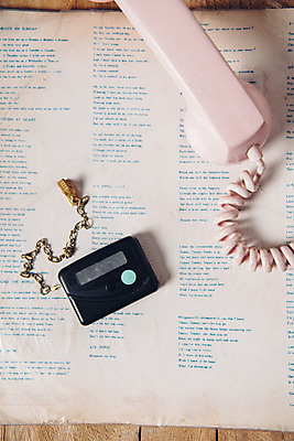 포토 JPG 백그라운드 사람없음 빈티지 유선전화기 오브젝트 복고 무선호출기 국내포토 컨셉 전화기 파일형식