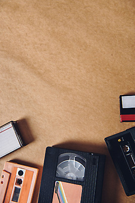 포토 JPG 백그라운드 사람없음 카세트테이프 빈티지 오브젝트 복고 비디오테이프 국내포토 컨셉 파일형식