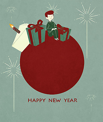 전신 PSD 남자 일러스트 촛불 불꽃놀이 선물 한명 앉기 성인 케이크 해피뉴이어 새해선물 국내일러스트 1 초 모션 놀이 디저트 새해 사람 새해인사 파일형식 명절선물