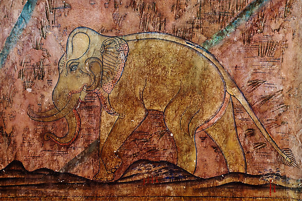 포토 JPG 해외이미지 문화 여행 불교 태국 미술 사람없음 사찰 벽화 질감 과거 옛날 해외202004 해외포토 아시아 종교 컨셉 종교건축 문화예술 그림 파일형식 이미지허브