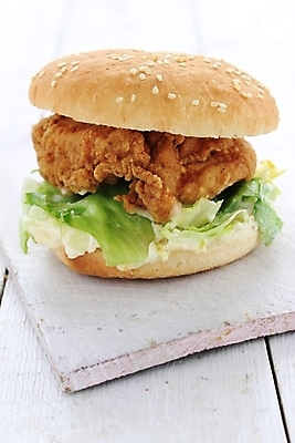 포토 JPG 해외이미지 패스트푸드 실내 사람없음 한개 햄버거 인스턴트 정크푸드 나무받침 치킨버거 나무배경 해외202004 해외포토 1 음식 백그라운드 내부 목재 받침대 파일형식 이미지허브