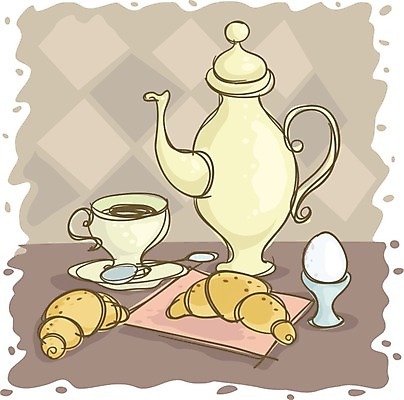 포토 JPG 해외이미지 커피 사람없음 컵 계란 숟가락 아침식사 컵받침 냅킨 해외202004 해외포토 식기 음료 수저 알 식사 받침대 파일형식 이미지허브